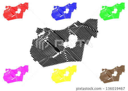 Kaag en Braassem municipality (Kingdom of the Netherlands, Holland, South Holland or Zuid-Holland province) map vector illustration, scribble sketch map Kaag en Braassem municipality (Kingdom of the Netherlands, Holland, South Holland or Zuid-Holland province) map vector illustration, scribble sketch map 136019467