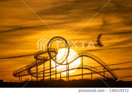 Landmark Tiger and Turtle, Duisburg, Germany Landmark Tiger and Turtle, Duisburg, Germany 136019572