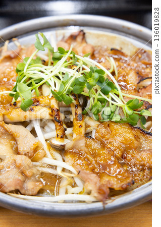 Delicious grilled beef ribs 136019828