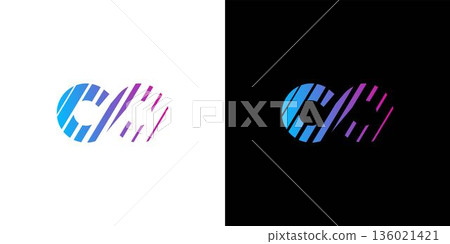 The Infinity logo design is modern and futuristic 136021421