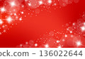 Luxury red gradient and glitter decorative business frame background 136022644