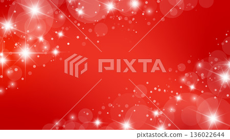 Luxury red gradient and glitter decorative business frame background 136022644