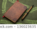 Joy is not weakness. It is quiet strength that lasts. Reflective note on a napkin with tea. 136023635