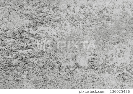 Grey Stone Texture or Background in monochrome. Black and White. 136025426