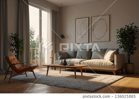 Living room with living room 136025865
