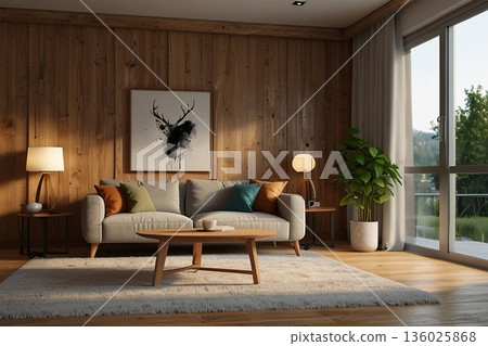Living room with living room 136025868