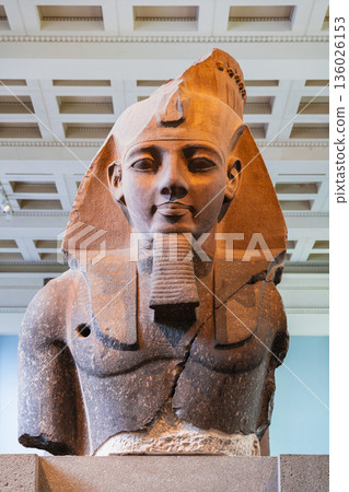 British Museum Ramses II statue British Museum Ramses II statue 136026153