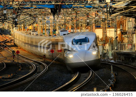 貫穿日本交通要道！ ！東海道新幹線N700S～米原站 136026455