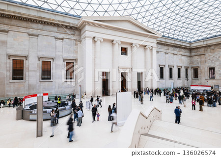 British Museum Great Court (some soft focus) British Museum Great Court (some soft focus) 136026574