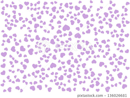 心形圖案背景紫色純色心 136026681
