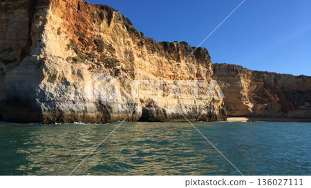 Rocky coastline near Carvoeiro Rocky coastline near Carvoeiro 136027111