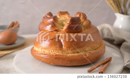 Traditional fogaca cake Traditional fogaca cake 136027230