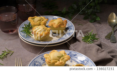 Typical portuguese snack with meat Typical portuguese snack with meat 136027231