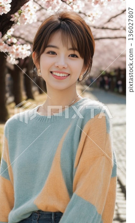 【櫻花色的風中】AI美顏 136027807