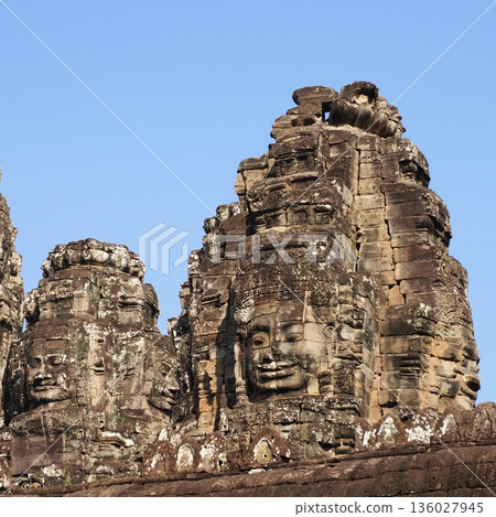 Cambodia Angkor Thom Bayon Temple Cambodia Angkor Thom Bayon Temple 136027945