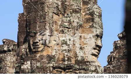 柬埔寨吳哥城巴戎寺 136028079