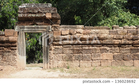 Cambodia Ta Prohm Ruins Cambodia Ta Prohm Ruins 136028692