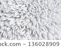 10 close-ups of fluffy white fur 136028909