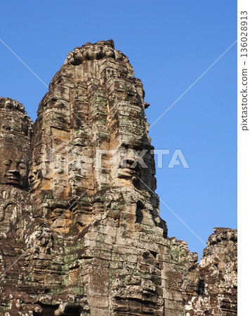 Cambodia Angkor Thom Bayon Temple Cambodia Angkor Thom Bayon Temple 136028913