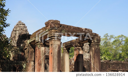 Cambodia Angkor Thom Bayon Temple 136028914