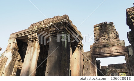 Cambodia Angkor Thom Bayon Temple Cambodia Angkor Thom Bayon Temple 136028918