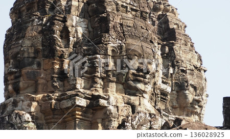 Cambodia Angkor Thom Bayon Temple Cambodia Angkor Thom Bayon Temple 136028925