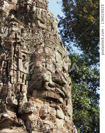 Cambodia Angkor Thom Bayon Temple Cambodia Angkor Thom Bayon Temple 136028928