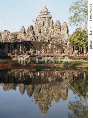 柬埔寨吳哥城巴戎寺 136029023
