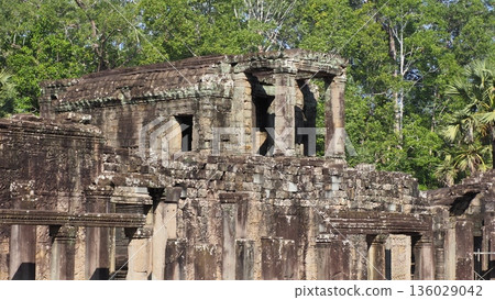 Cambodia Angkor Thom Bayon Temple Scripture House 136029042