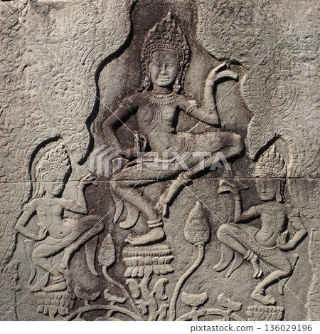 Cambodia Angkor Thom Bayon Temple Cambodia Angkor Thom Bayon Temple 136029196
