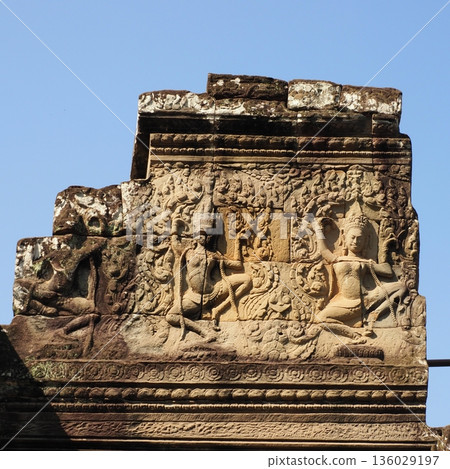 Cambodia Angkor Thom Bayon Temple Cambodia Angkor Thom Bayon Temple 136029197