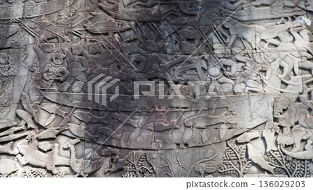 Cambodia Angkor Thom Bayon Temple Cambodia Angkor Thom Bayon Temple 136029203