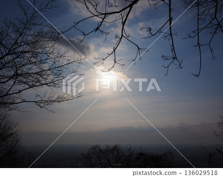 Fantastic morning landscape 136029518