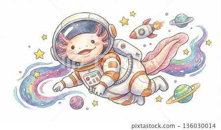 太空人墨西哥鈍口蠑螈 136030014