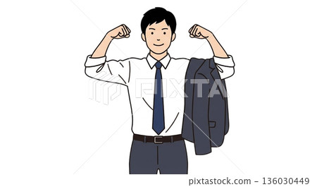 肌肉（強壯的新男性） 136030449