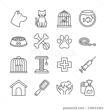 寵物動物繁殖圖示集 136031402