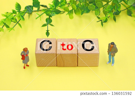 CtoC 消費者對消費者交易 CtoC 消費者對消費者交易 136031592