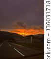The path of sunset 136031718