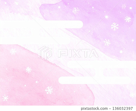 Pink Snowflake 136032397