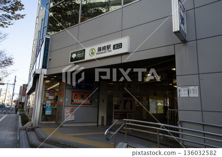 都營新宿線筱崎站、江戶川區筱崎站檢票口 136032582
