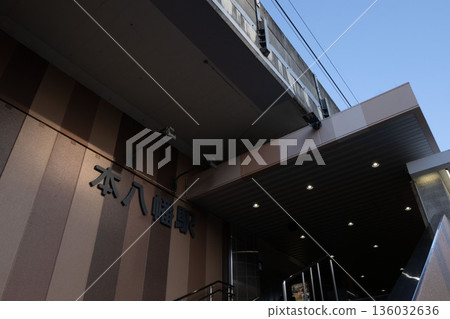 千葉縣市川市，都營地鐵元八幡站及總武線元八幡站 136032636