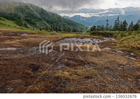The misty marshlands of the Aizu-Komagatake ridge The misty marshlands of the Aizu-Komagatake ridge 136032676