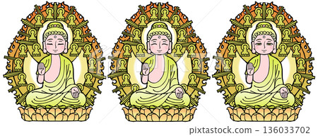 Set: Vairocana (B) Set: Vairocana (B) 136033702
