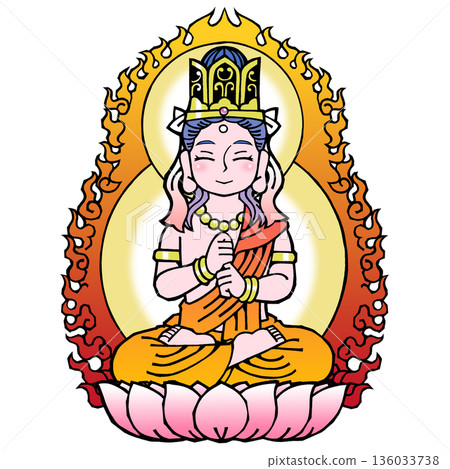 Dainichi Nyorai (B) (Vajra world, lol) Dainichi Nyorai (B) (Vajra world, lol) 136033738