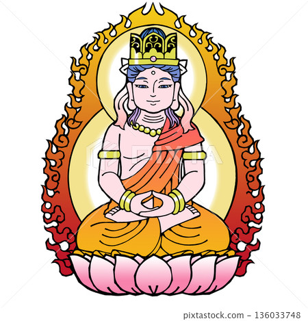 Dainichi Nyorai (C) (Womb Realm) Dainichi Nyorai (C) (Womb Realm) 136033748