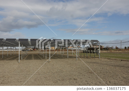 Solar power generation farming type Solar power generation farming type 136037175