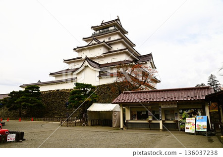 Aizuwakamatsu City Tsuruga Castle Ruins Park Aizuwakamatsu City Tsuruga Castle Ruins Park 136037238