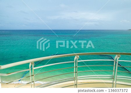 balconies, balcony, the fence 136037372