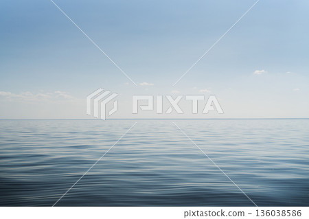 water surface in the bay on a sunny day water surface in the bay on a sunny day 136038586