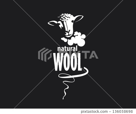 Elegant symbol of rural craftsmanship. Sophisticated sheep head emblem conveying highend rural branding and artisanal livestock craftsmanship Elegant symbol of rural craftsmanship. Sophisticated sheep head emblem conveying highend rural branding and artisanal livestock craftsmanship 136038698